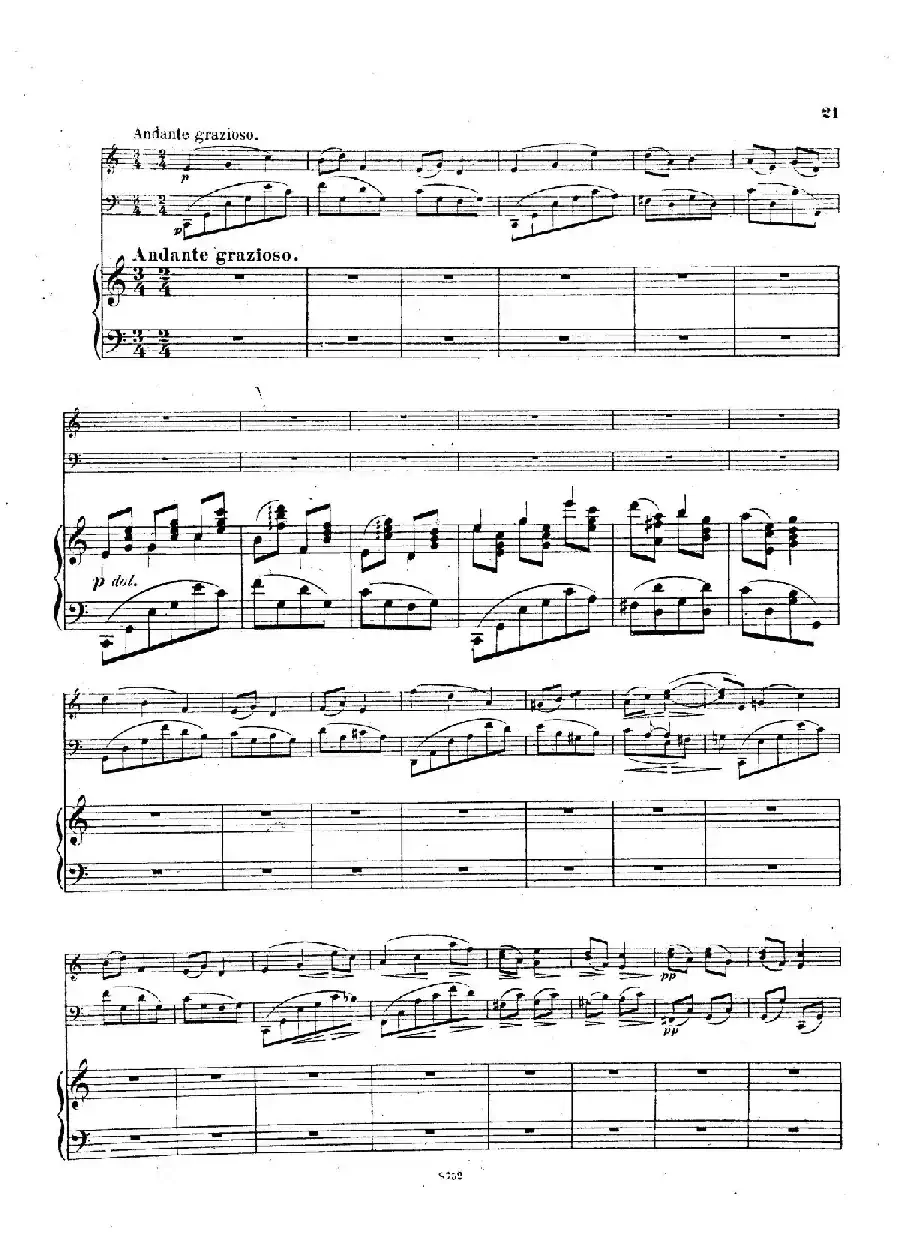 Piano Trio No.3 in c Minor Op.101（c小调第三钢琴三重奏）