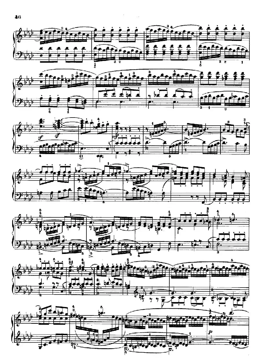 6 Preludes and Fugues Op.35（6首前奏曲与赋格·5）
