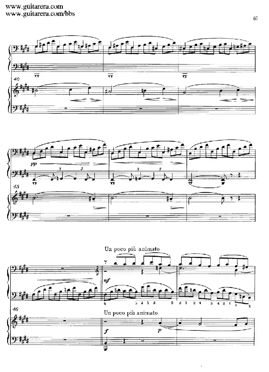 c小调第二钢琴协奏曲 Op.18（双钢琴·第二乐章）