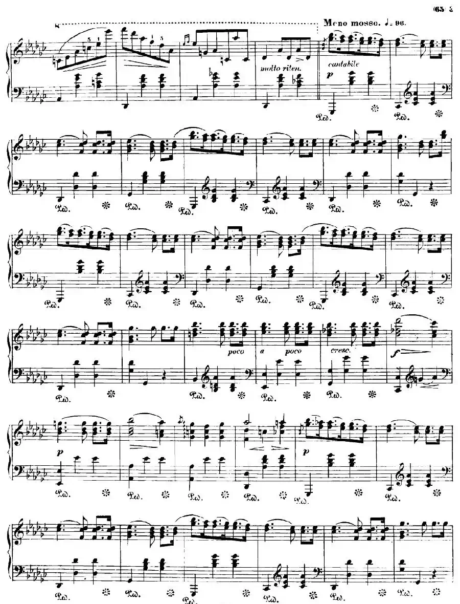 降G大调圆舞曲Op.70-1 