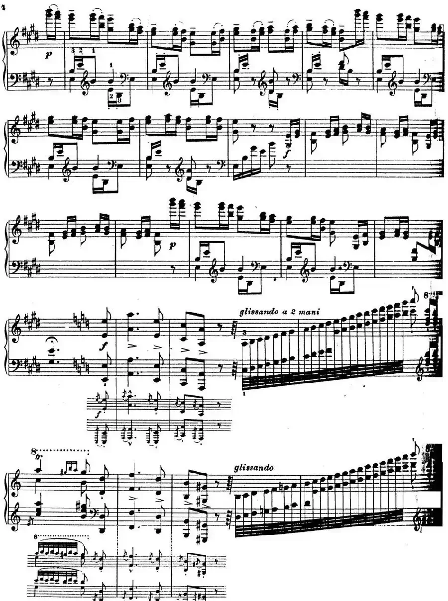 6首帕格尼尼大练习曲（La Chasse Etude Nr.5）
