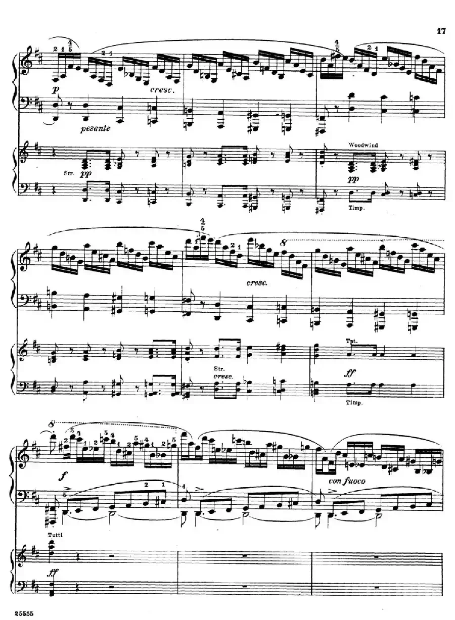 Capriccio Brillante in B Major Op.22（B大调华丽随想曲·双钢琴）