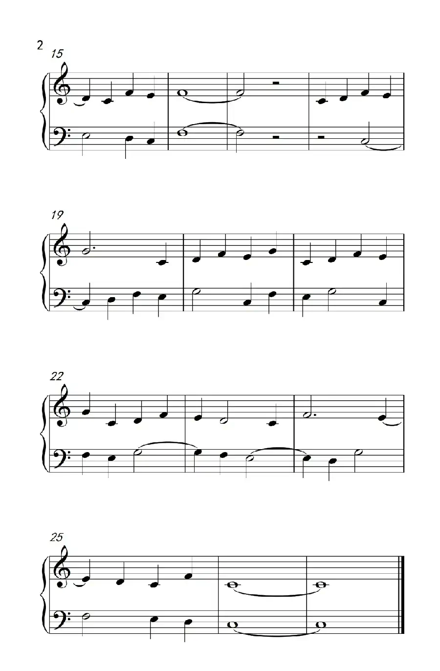 众赞歌（巴托克 小宇宙 钢琴教程 1）