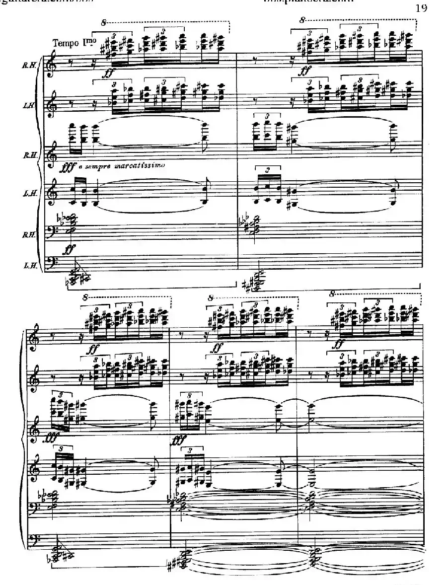 Poems of 1917 Op.41（1917之诗   4. 被侵略者的愤怒）