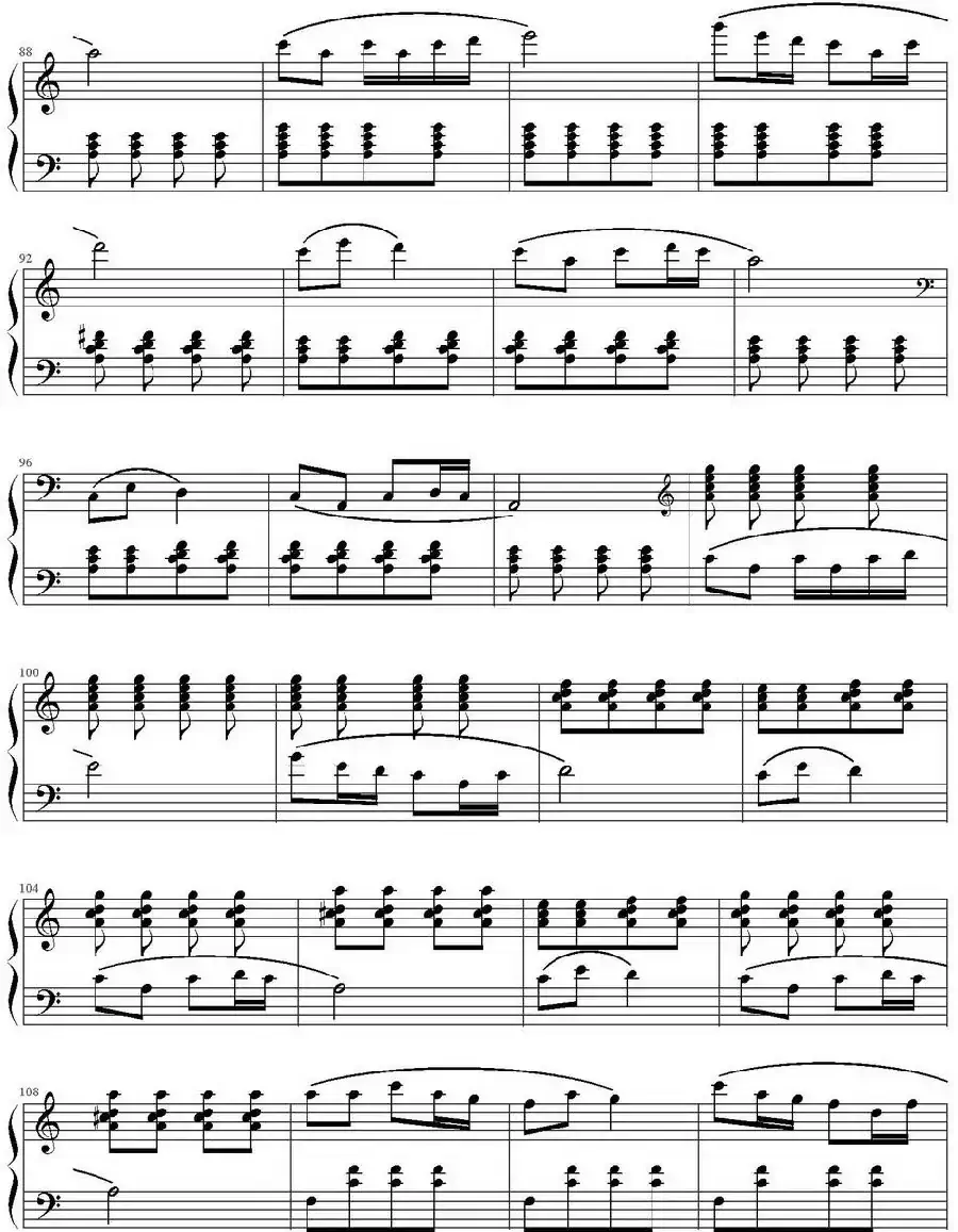 采茶扑蝶(弹琴吧制谱版)