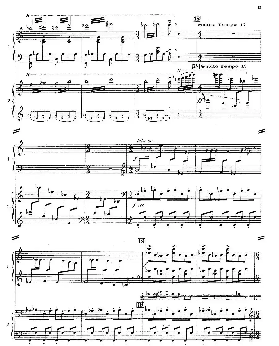 Concerto for 2 Pianos in d Minor（d小调双钢琴协奏曲· 第一乐章）
