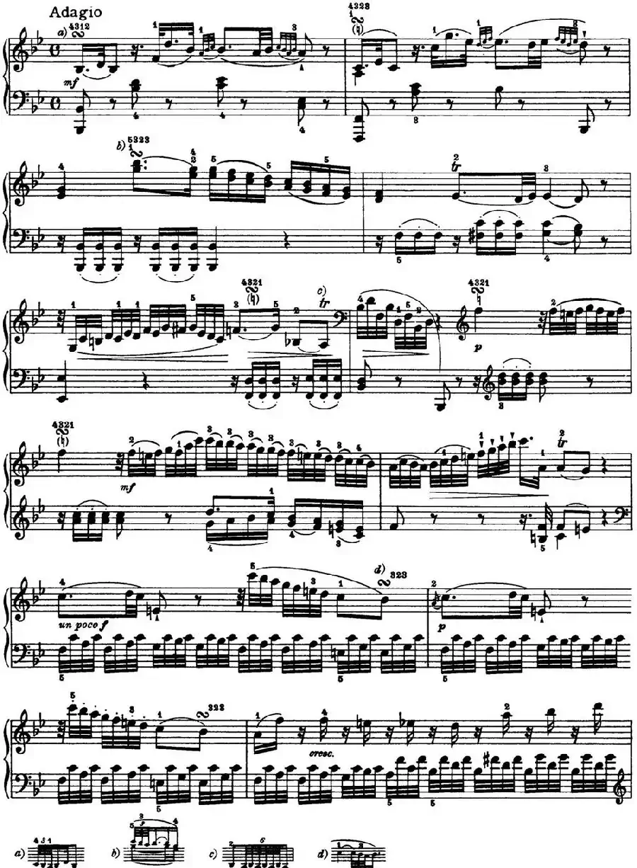 海顿 钢琴奏鸣曲 Hob XVI 29 in F major