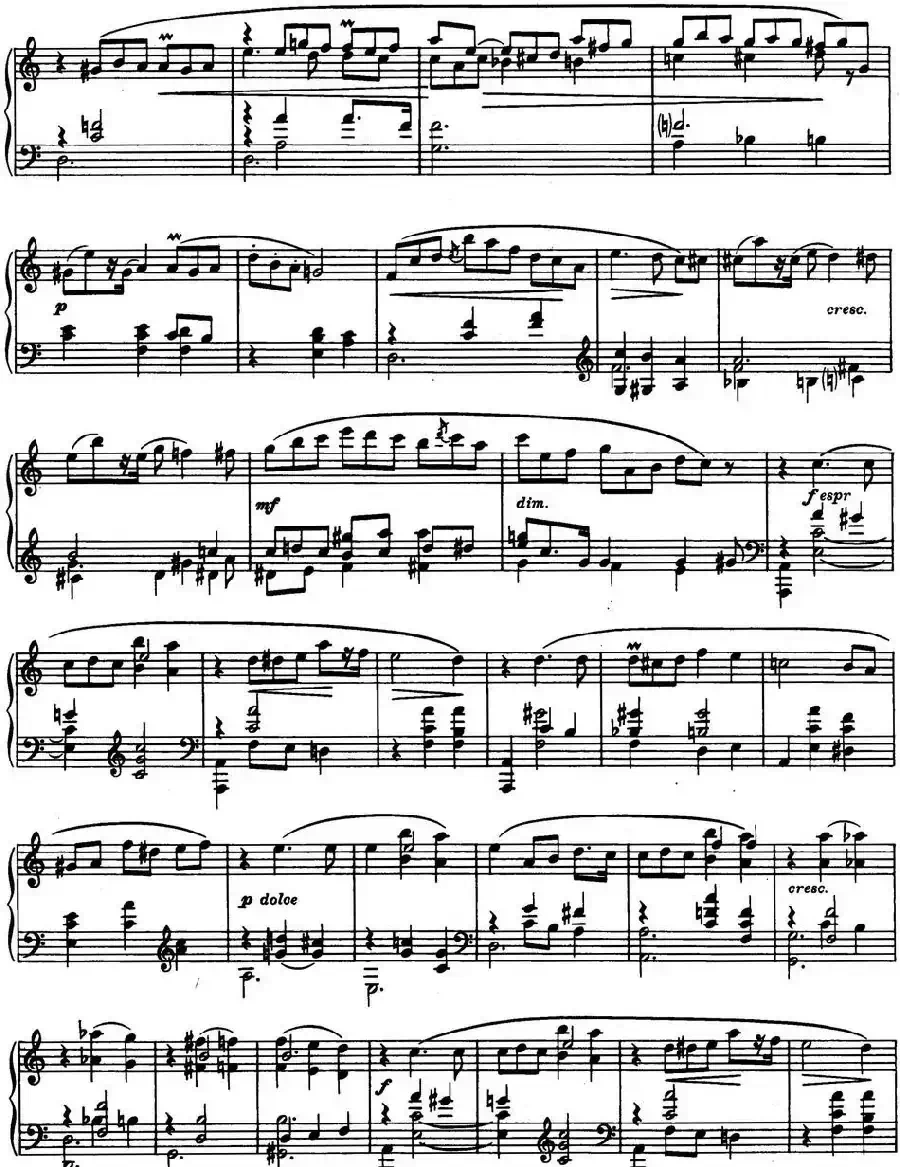 9首玛祖卡舞曲 Op.25（No.2）