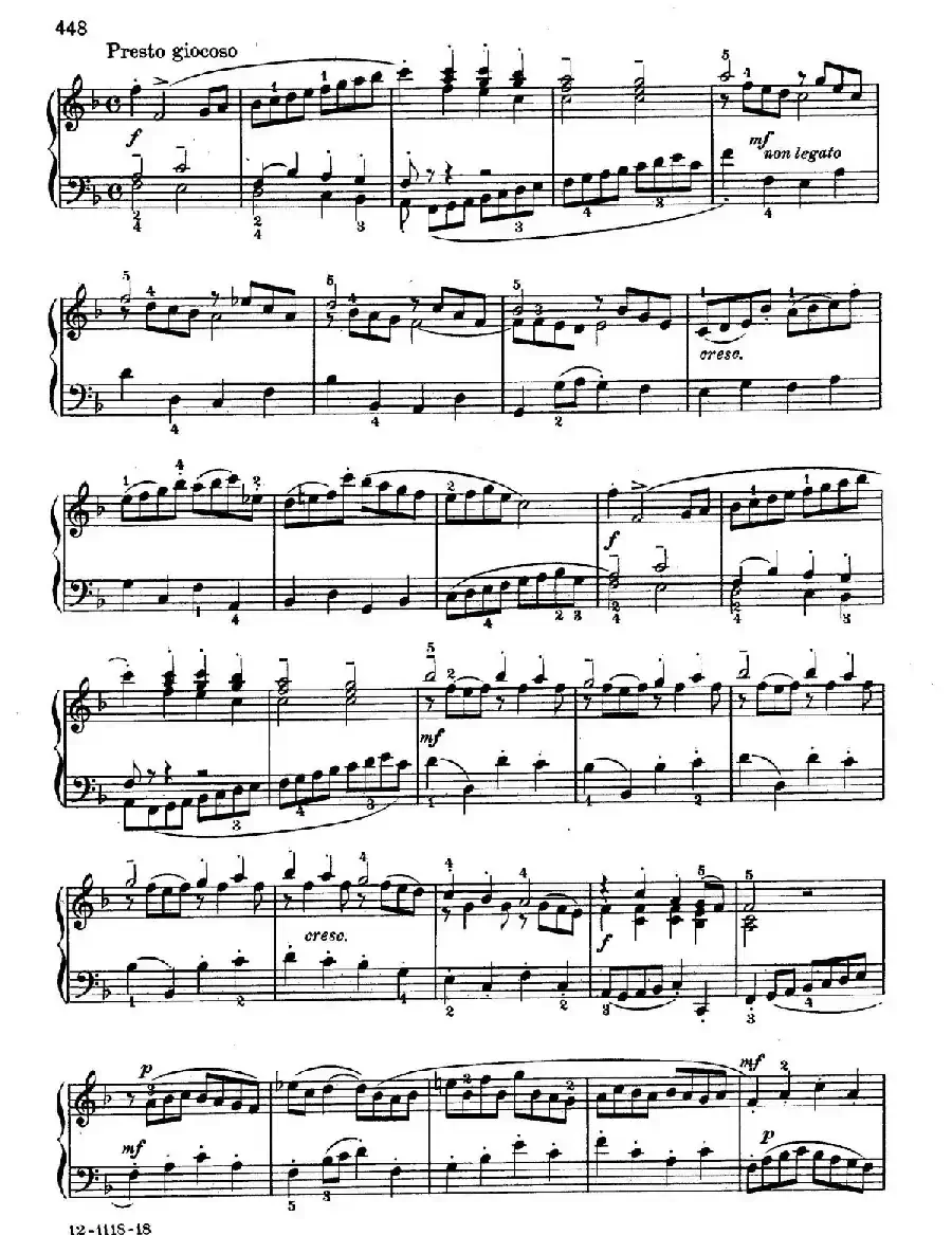 Italian Concerto BWV 971 （意大利协奏曲）