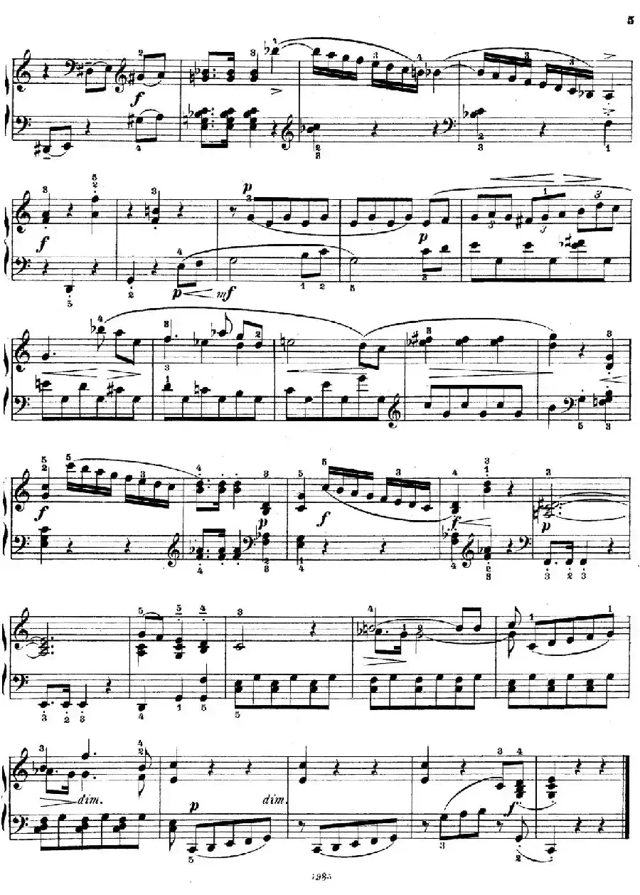 Five Sonatinas Op.70（5首钢琴小奏鸣曲·1）