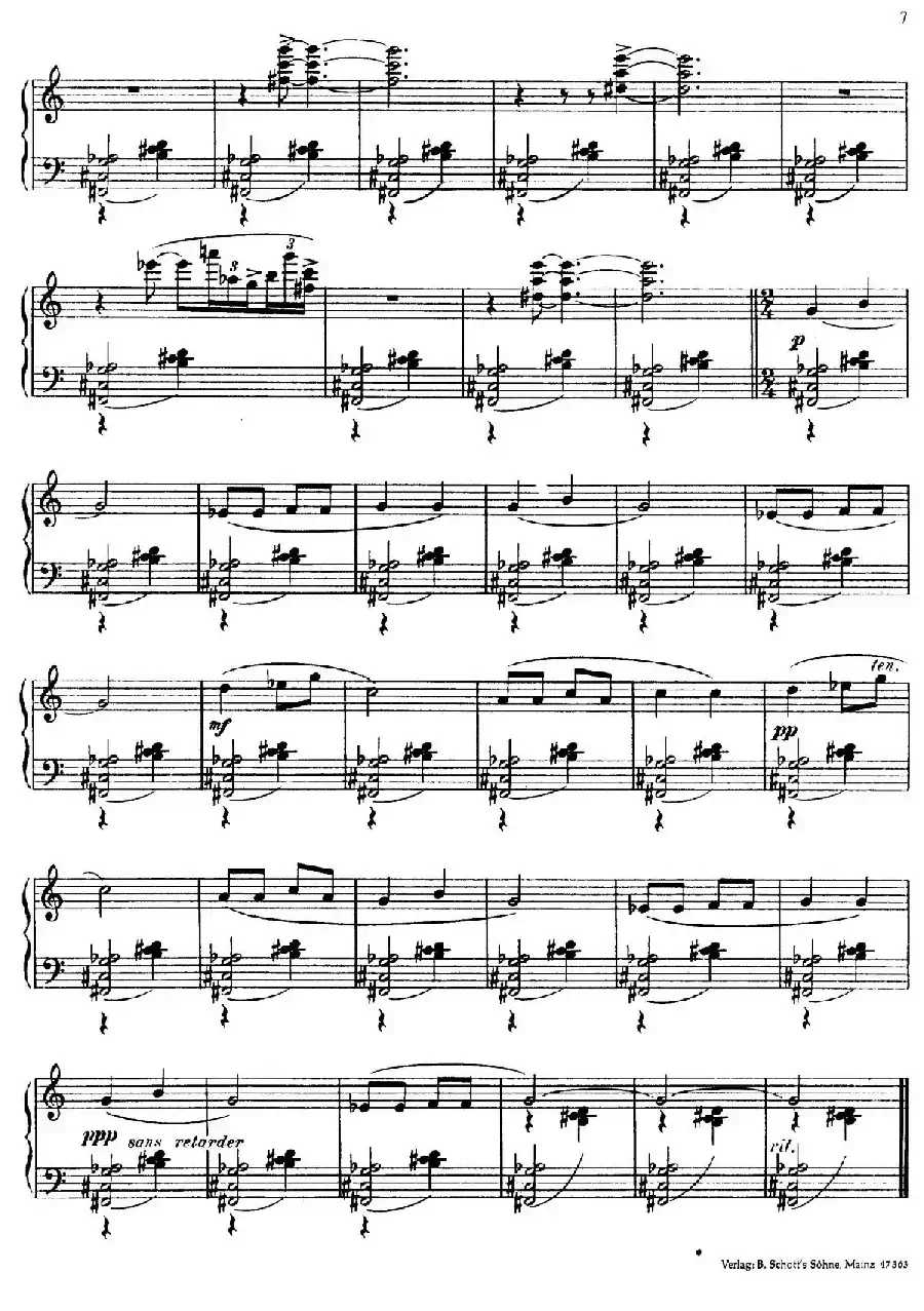 Rodrigo - Deux Berceuses（罗德里戈2首摇篮曲·2）