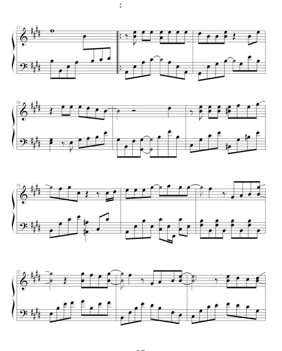 祝我生日快乐(浪客剑心制谱版)