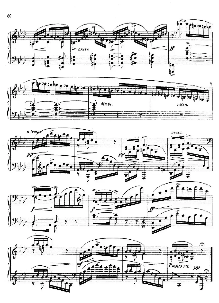 24 Characteristic Pieces Op.36（24首性格小品·12）