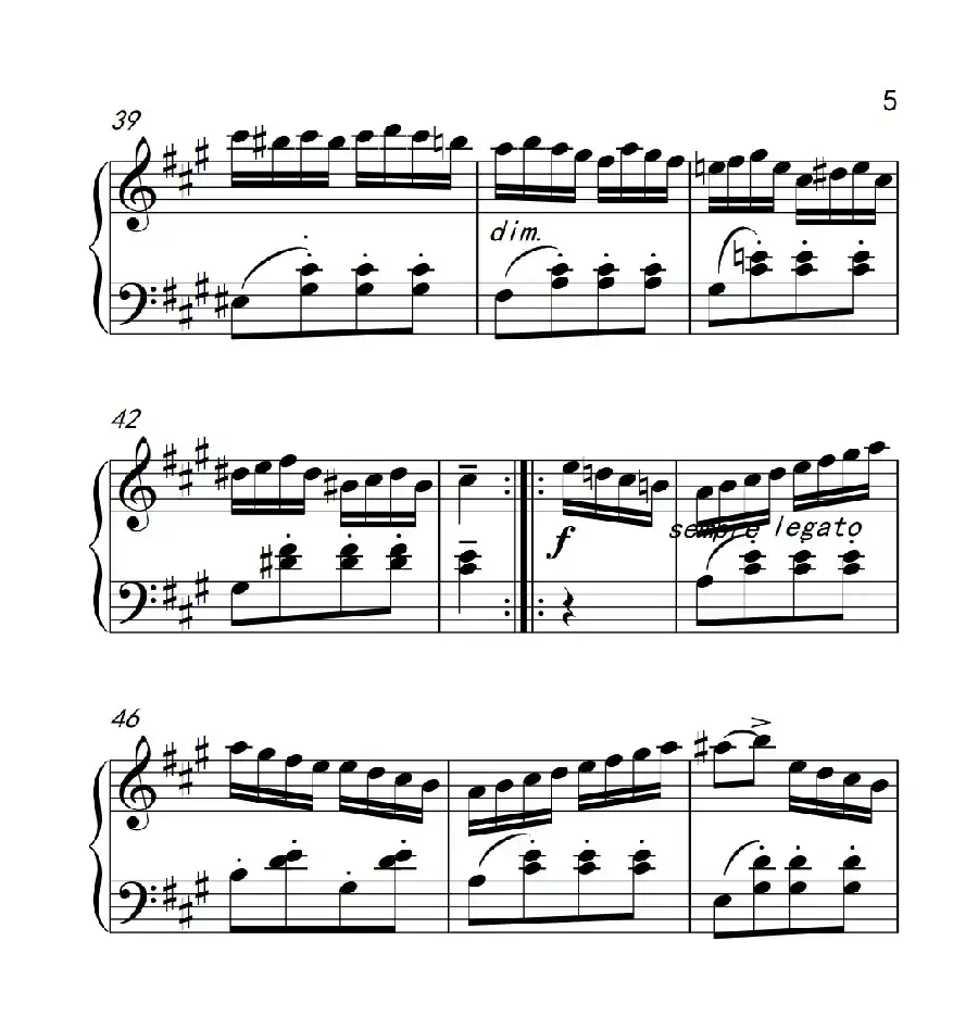 A大调钢琴奏鸣曲（土耳其风格的回旋曲）