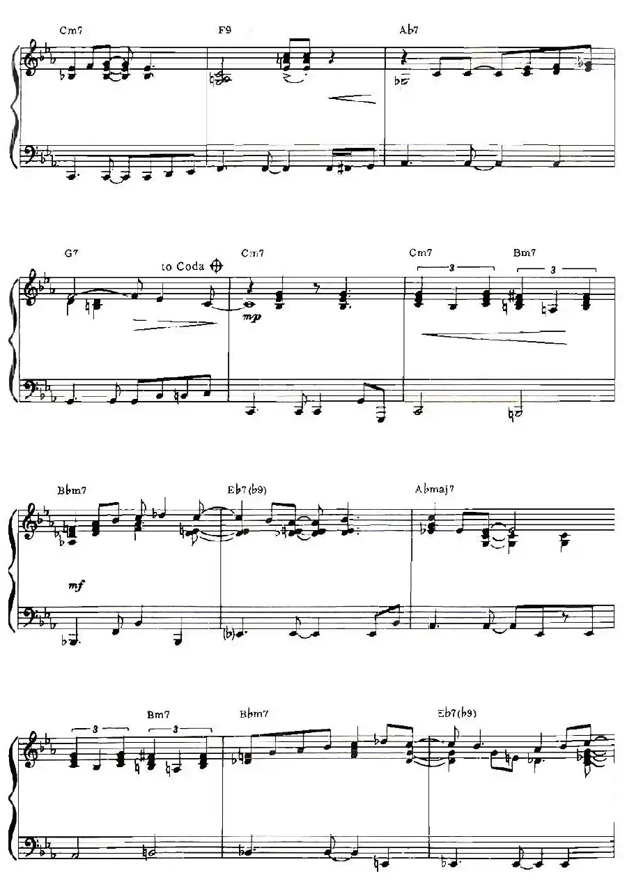 100首欧美流行歌曲钢琴独奏：THIS MASQUERADE