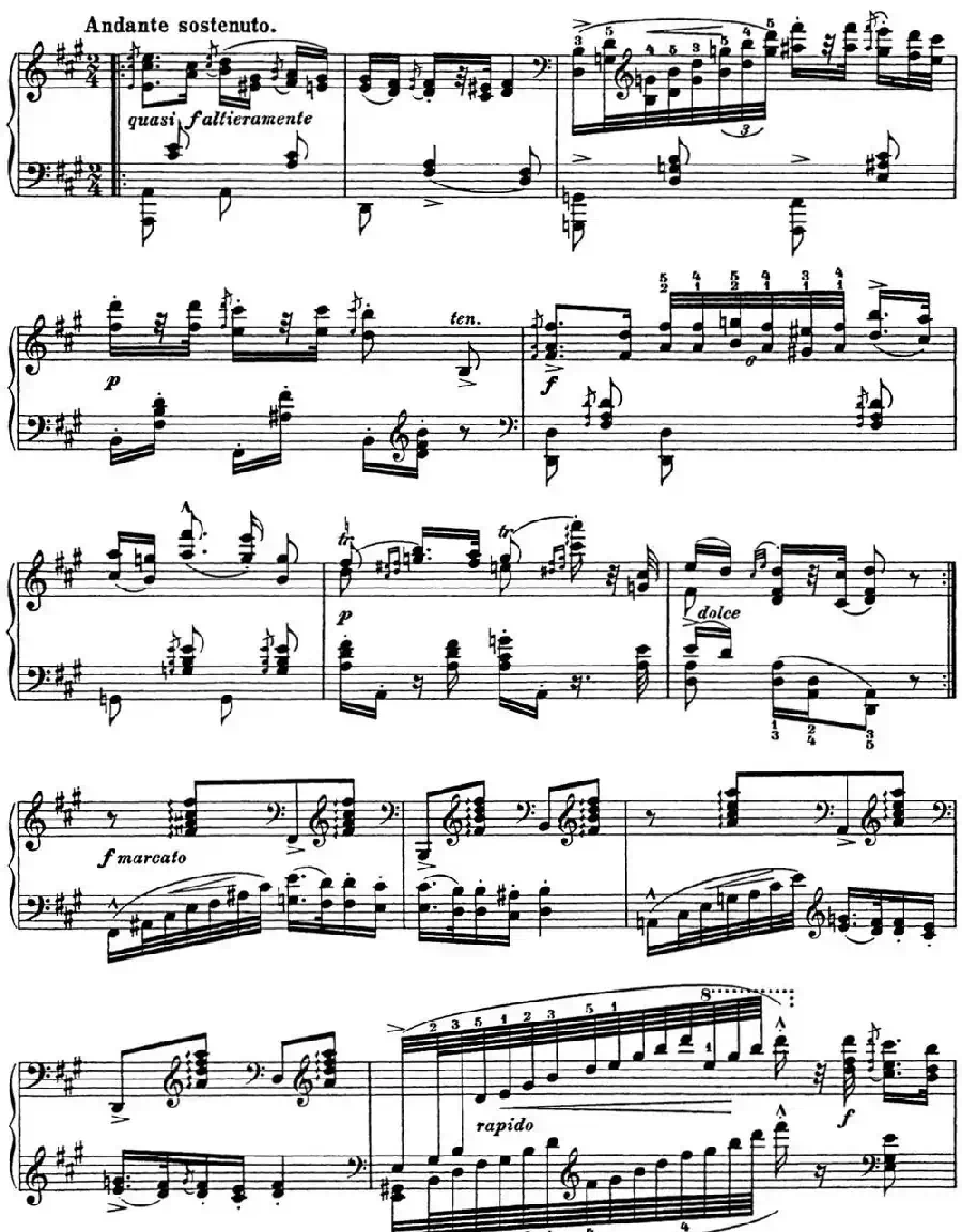 李斯特 匈牙利狂想曲 Hungarian Rhapsodies S.244 No.11