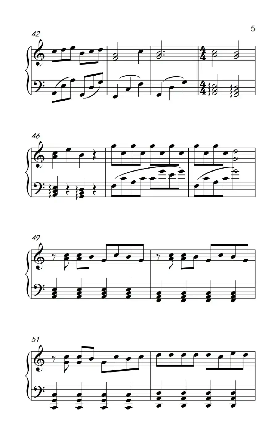 倒带（《弹吧音教》制谱版）