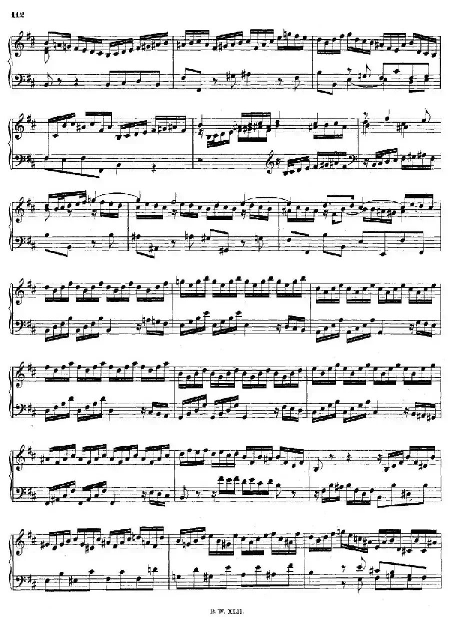 16 Concertos BWV 972-987（十六首为独奏古钢琴而作的协奏曲）（P51——60）