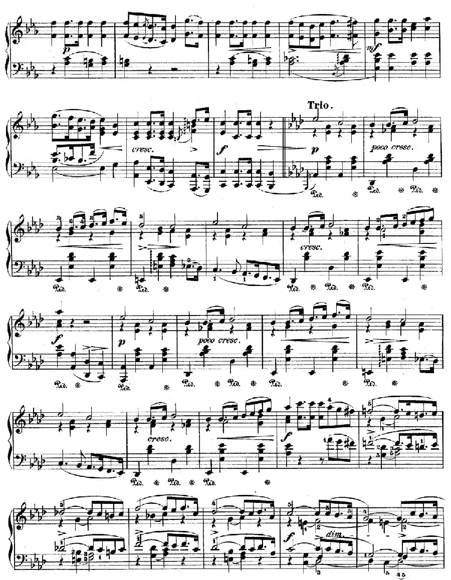 Funeral March Op.72-2（c小调葬礼进行曲）