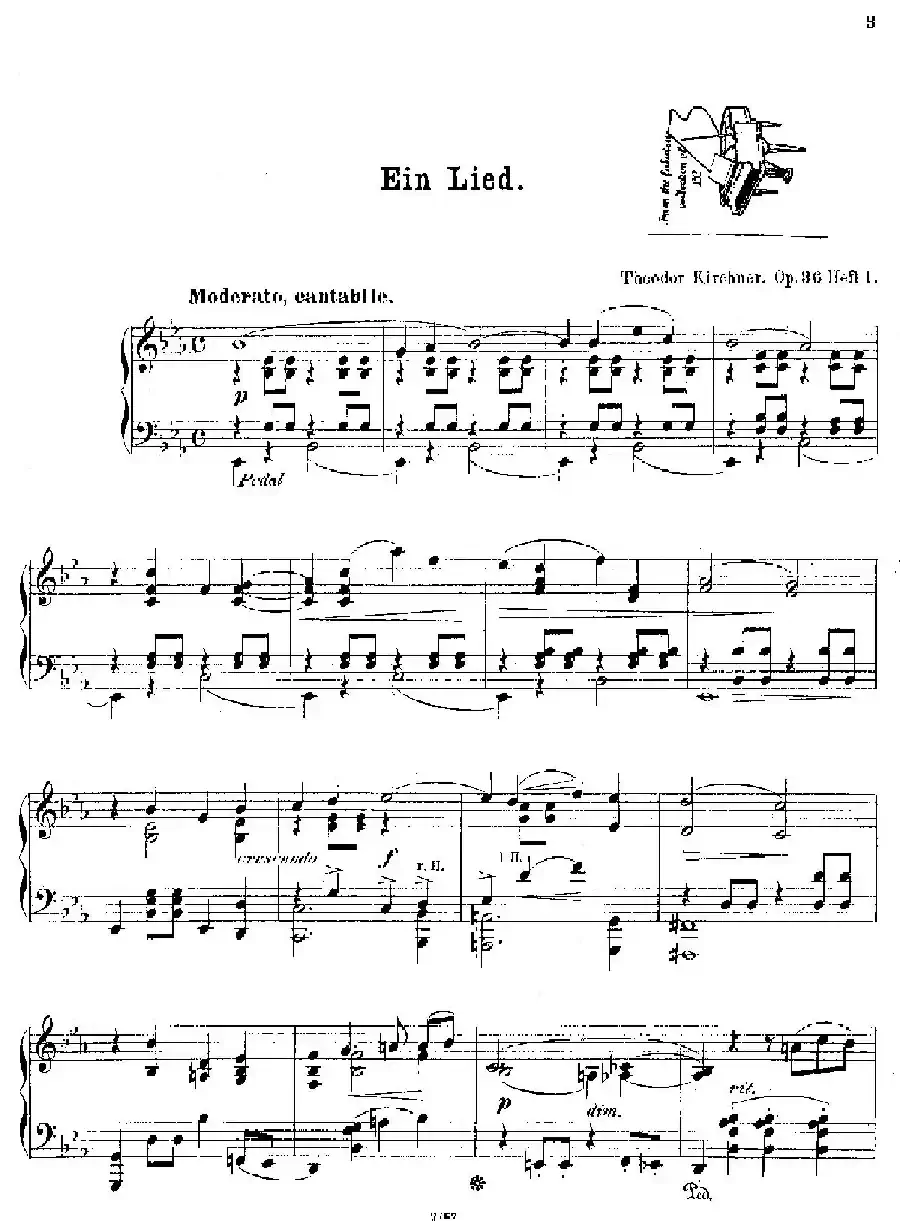 Phantasien Am Clavier Op.36（幻想曲集·第一首）