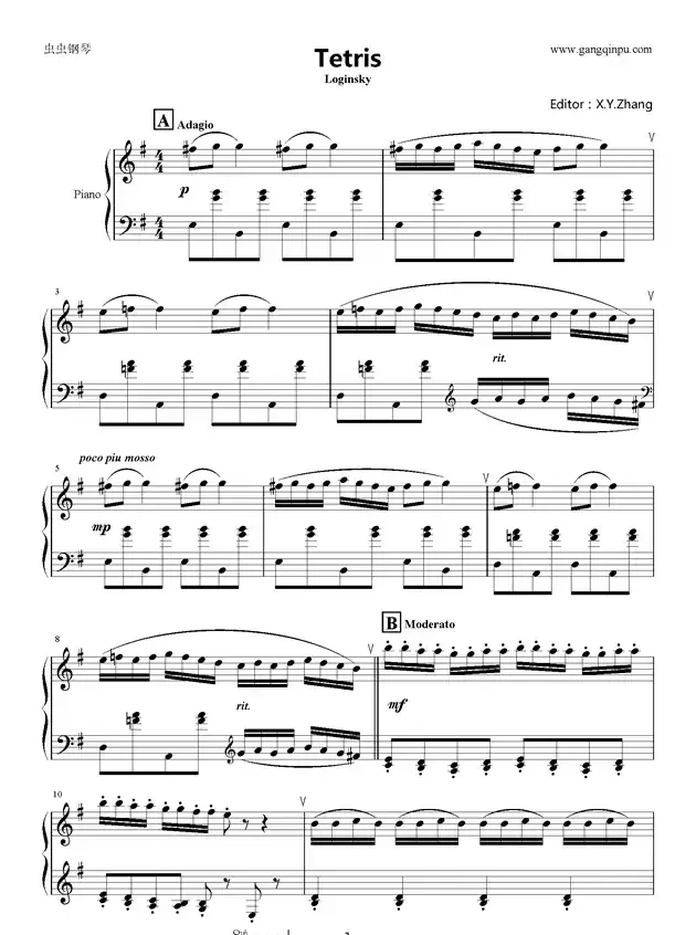 Tetris Loginska（俄罗斯方块配乐）