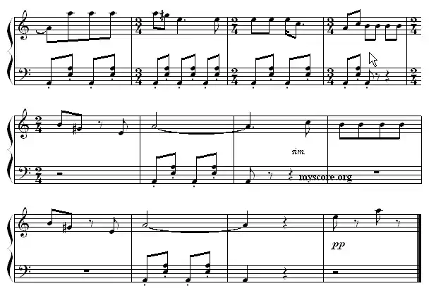 考级初级曲目：阿凡提的小毛驴