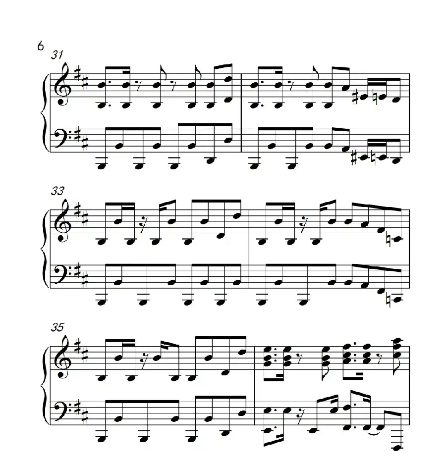 江南style（《弹吧音教》制谱版）