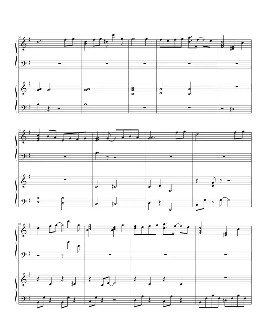 TO YOU（双钢琴）