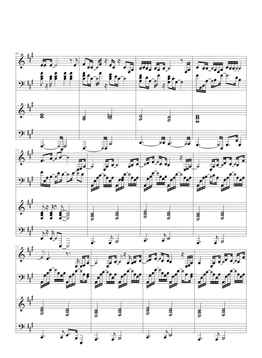 Heal the World（四手联弹）