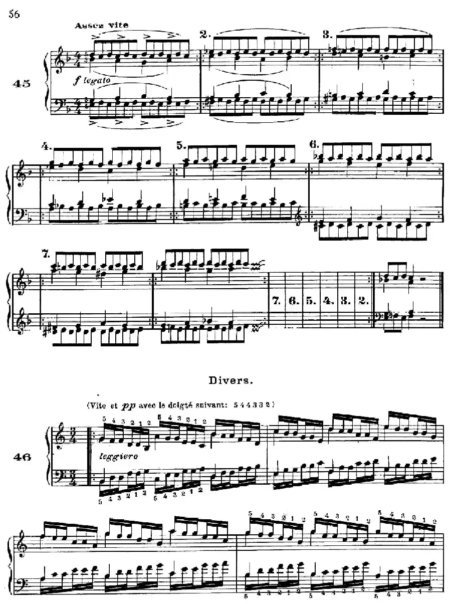 51 Exercises, WoO 6（51首钢琴练习 38—51）