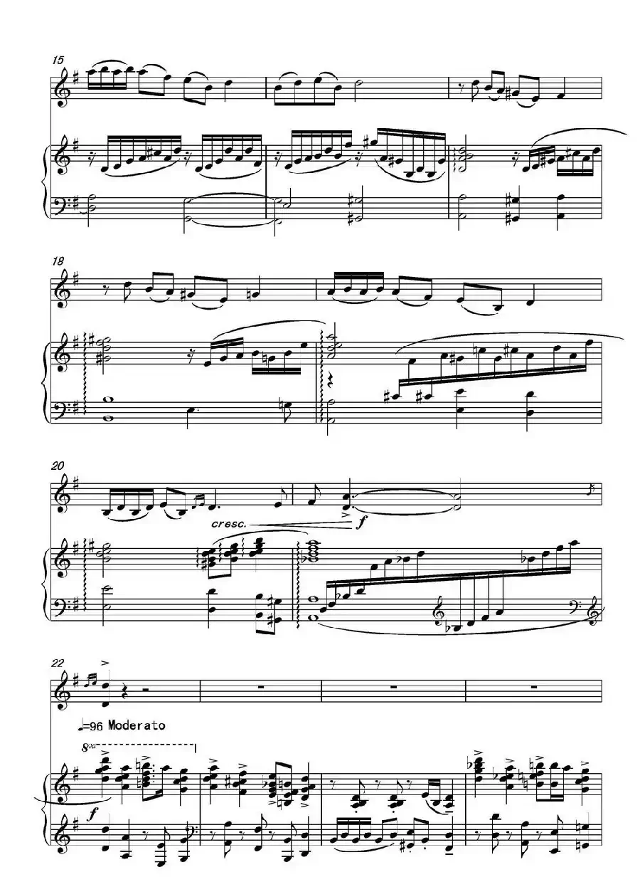 乡愁·乡韵（小提琴与钢琴）