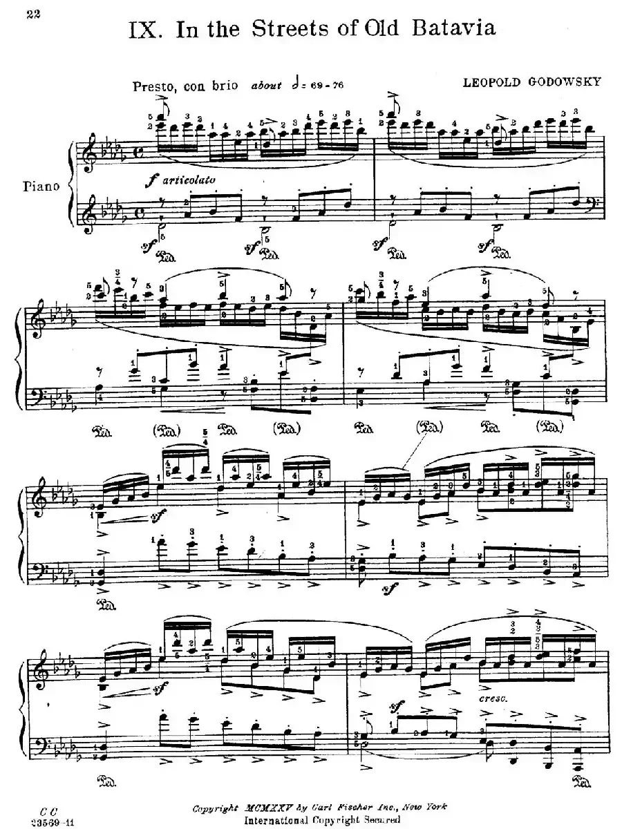 Java Suiten（爪哇组曲Ⅸ）