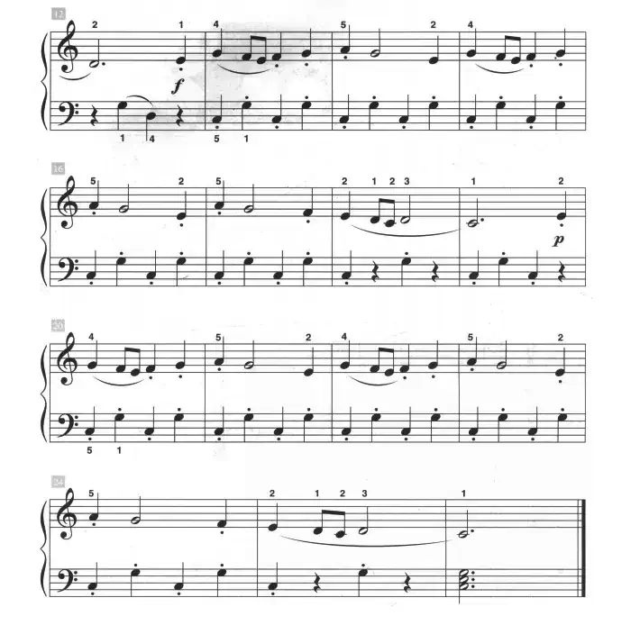 四季——春（儿童古典钢琴小品）