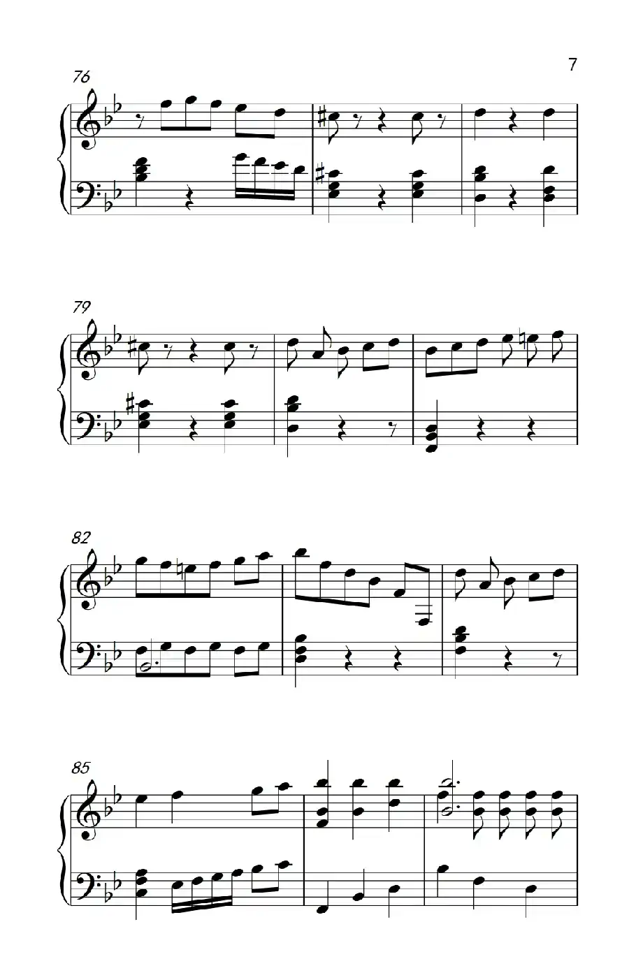 新年快乐的小乐曲