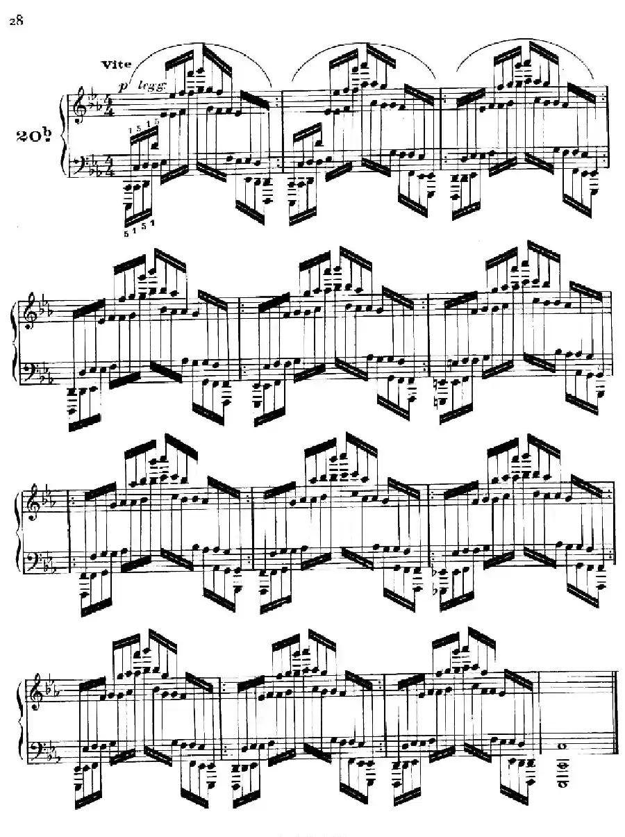 51 Exercises, WoO 6（51首钢琴练习 19—25）