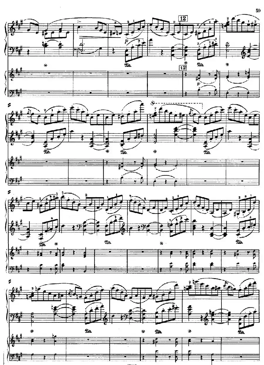 Piano Concerto in a Minor Op.54（a小调钢琴协奏曲·双钢琴）