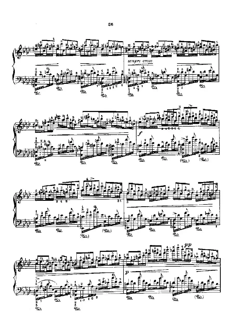 53首以肖邦练习曲为素材而作的练习曲（No.25）