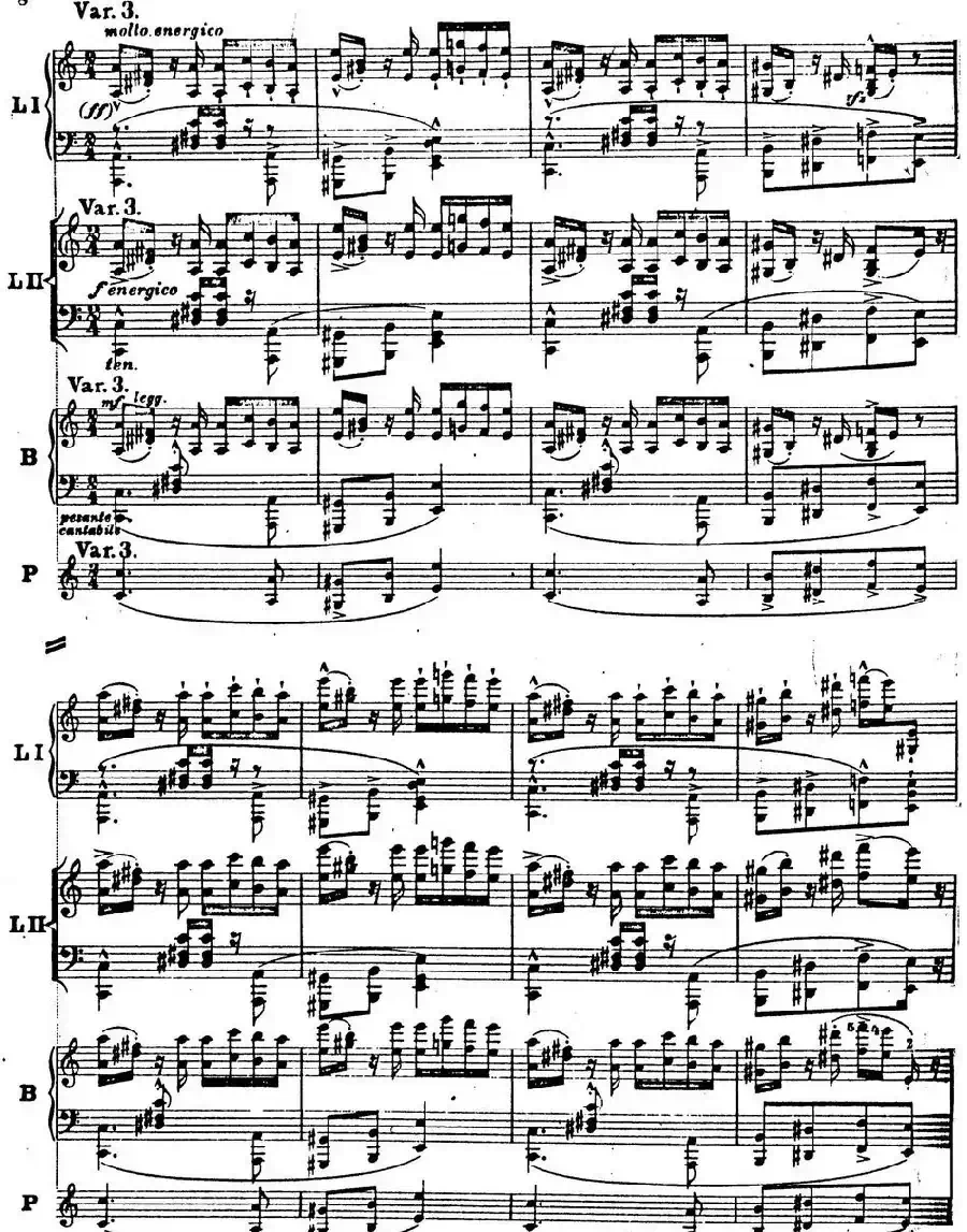 6首帕格尼尼大练习曲（Thema mit Variationen Etude Nr.6）