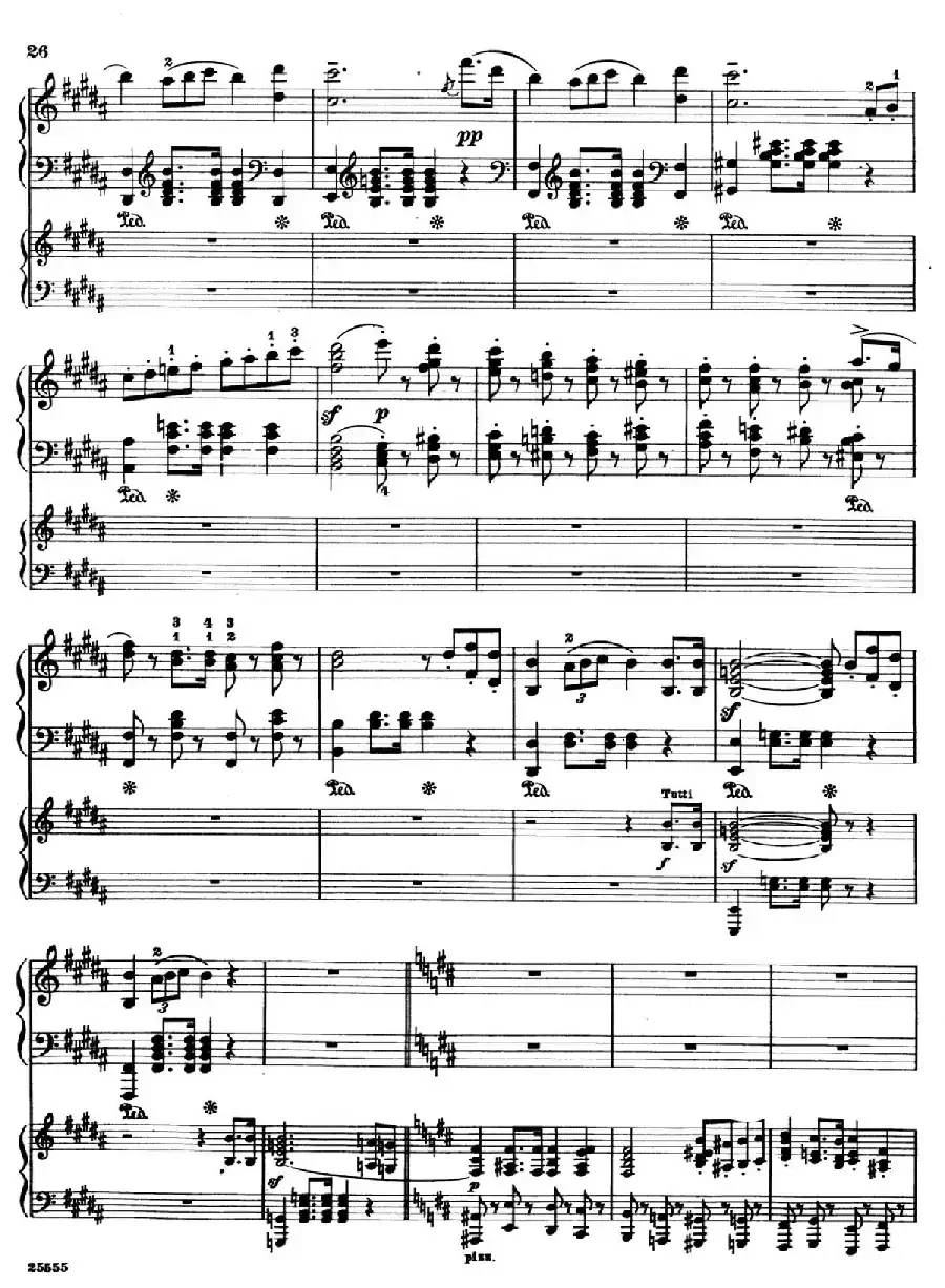 Capriccio Brillante in B Major Op.22（B大调华丽随想曲·双钢琴）