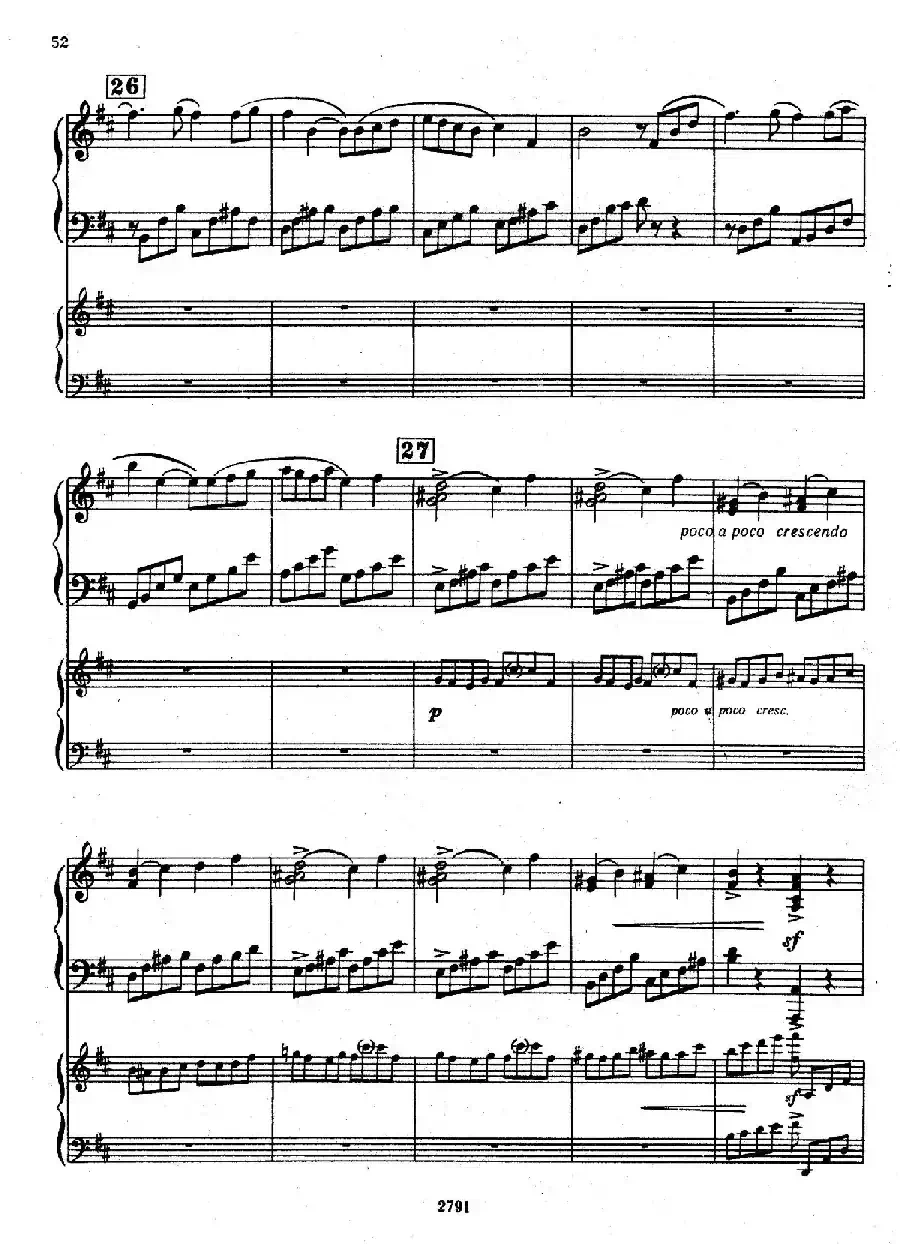 Piano Concerto No.3 in D major, Youth Op.50 - 2 pianos（D大调第三钢琴协奏曲“为青少年而作”Op.50·双钢琴）