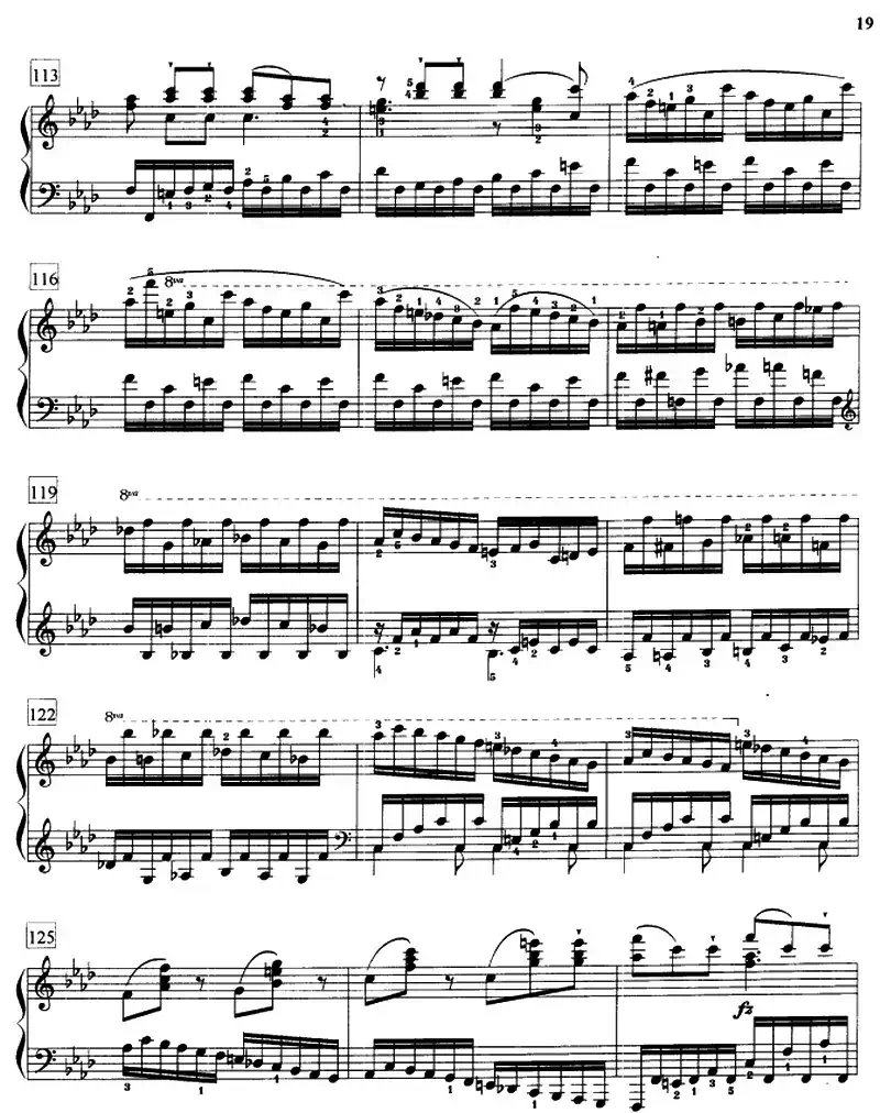 克莱门蒂练习曲（《名手之道》No.21）