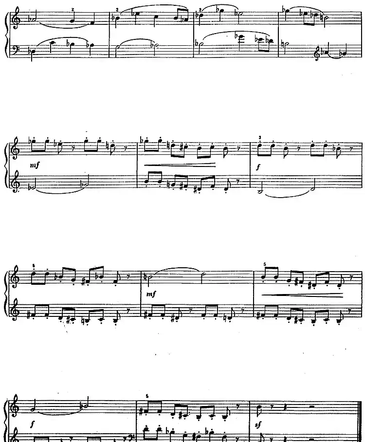钢琴简易练习曲十六首（丁善德作品三十一号）