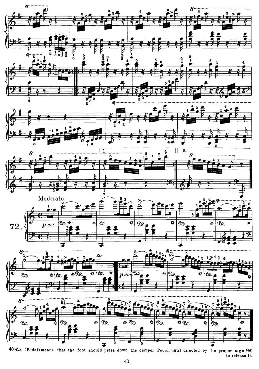 Czerny - 100 Progressive Studies Op.139（69—77）