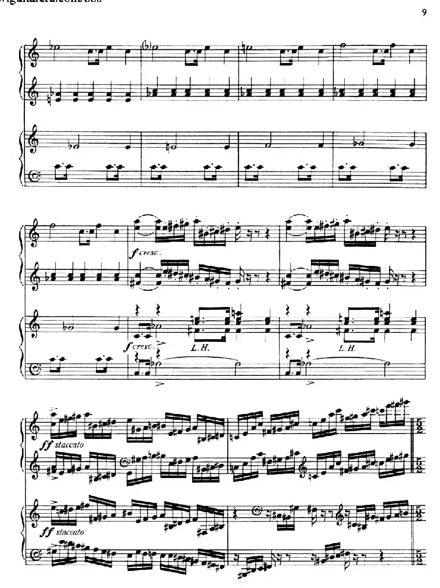 The Planets Op.32（双钢琴）（行星·第一乐章 火星—战争使者）