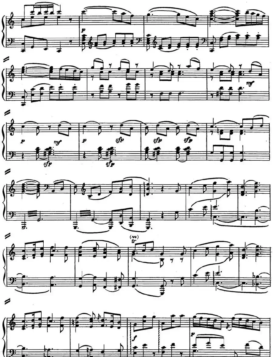 二十八部钢琴协奏曲 No.13（P31-45）