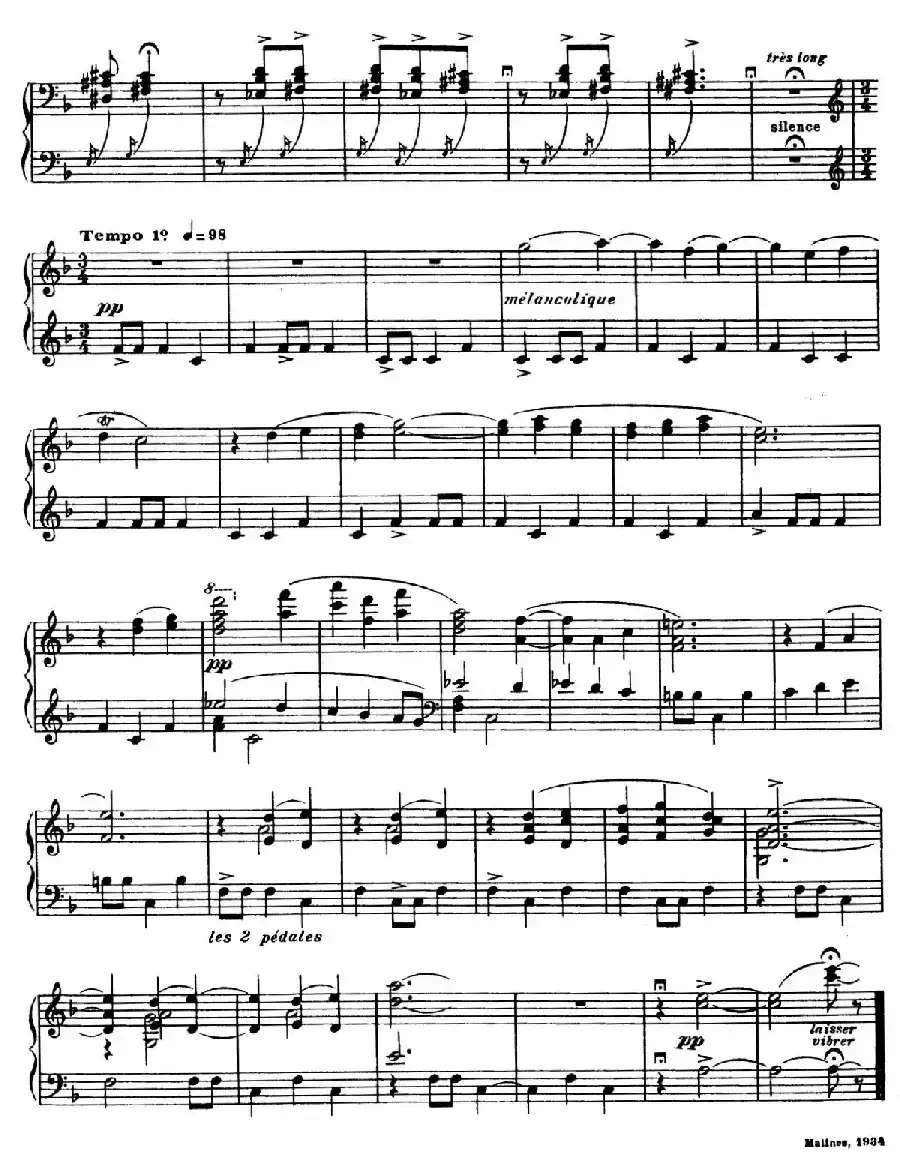Eight Nocturnes （8首夜曲·Ⅲ）