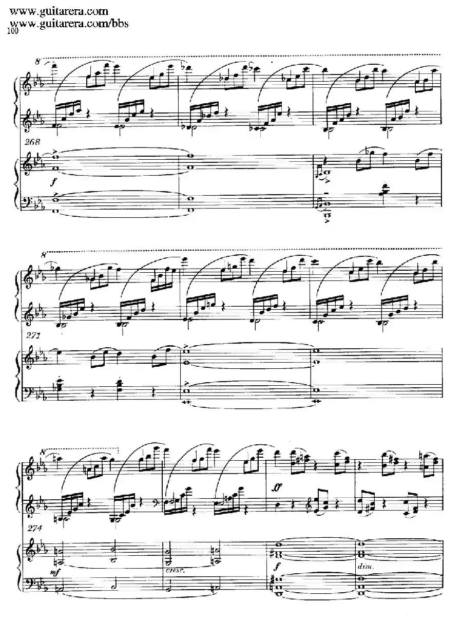 c小调第二钢琴协奏曲 Op.18（双钢琴·第三乐章）