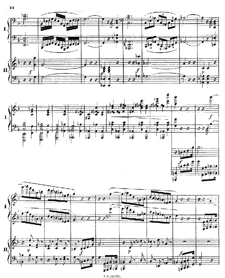 Piano Concerto No.2 in F Major Op.35（F大调第二钢琴协奏曲·Ⅰ·双钢琴）