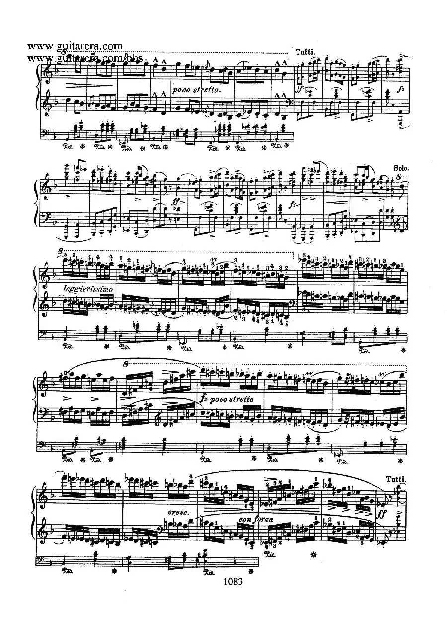 Krakowiak Grand Rondo de Concert Op.14 （克拉科维克音乐会用大回旋曲·钢琴独奏版）