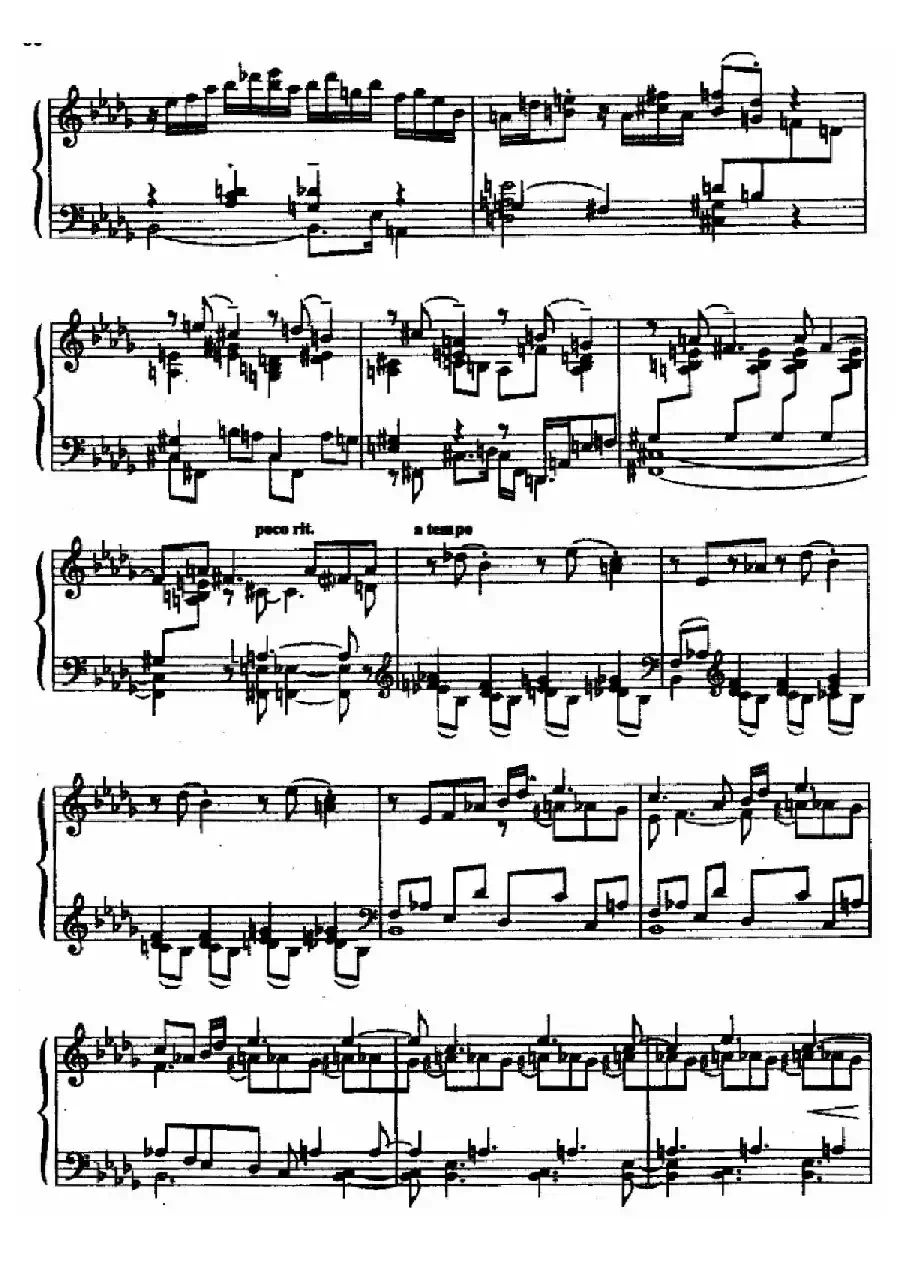 24 Preludes and Fugues Op.82（24首前奏曲与赋格·22）